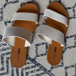 White Sandals